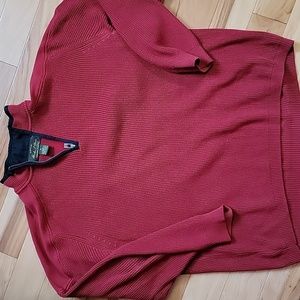 Orvis 1/4 zip sweater meduim